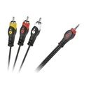 Καλώδιο RCA Jack 3.5mm to 3xRCA 3m