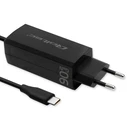 Φορτιστής Πρίζας Qoltec 90W GaN 5V 20V 3A 4.5A USB-C 3.1
