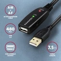 Καλώδιο USB Axagon ADR-207 USB 2.0 A-M - A-F akt. 7m kabel