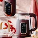 Βραστήρας Adler 1.7 l LED display, temperature control AD 1305 burgundy