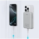 Power Bank Aukey PB-MS04 White Qi2 10000mAh 20W/ MagSafe PD