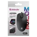 Ποντίκι Ενσύρματο Defender AZORA MB-24 1 1200 DPI Black