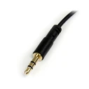Καλώδιο Ήχου Jack (3,5 mm) Startech MU1MMSRA Μαύρο 0,3 m