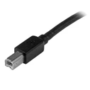Καλώδιο USB Startech USB2HAB50AC Μαύρο Αλουμίνιο