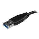 Καλώδιο USB σε Micro USB Startech USB3AUB15CMS Μαύρο