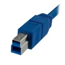 Καλώδιο USB A σε USB B Startech USB3SAB1M Μπλε