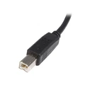Καλώδιο USB A σε USB B Startech USB2HAB1M Μαύρο