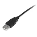 Καλώδιο USB A σε USB B Startech USB2HABM1M Μαύρο