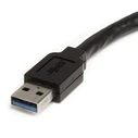 Καλώδιο USB Startech USB3AAEXT3M USB A Μαύρο