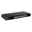 Network Switch D-Link DGS-1520-28 24x10/100/1000, 2 x 10G SFP+