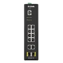 Network Switch D-Link Dis-200G-12S Industrial 10 X 100/1000, 2Xsfp