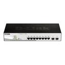 Network Switch D-Link Dgs-1210-10p 10 Ports 10/100/1000mbps Poe