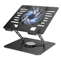 Laptop Cooling Stand LAMTECH Metal Laptop Cooling Stand 17 inch Black