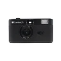 LAMTECH 35mm Reusable Film Camera with Flash Black