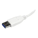 USB Hub StarTech 4 Port USB 3.0 SuperSpeed - White