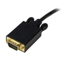 DisplayPort Αντάπτορας σε DVI Startech DP2VGAMM3B Μαύρο 90 cm 0,9 m