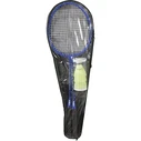 Σετ Ρακετών Badminton Amila 605 με Πολύχρωμα Φτερά