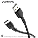 Καλώδιo USB Lamtech Data Type-C 1m Black