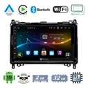 VenCore 3236-10007-0759B - Οθόνη Multimedia Android 15 9" 9109A MTK6762 Octa-Core 2GB/32GB IPS με Πρόσοψη, CarPlay, Android Auto και Υποστήριξη Κάμερας Οπισθοπορείας AHD για Mercedes Sprinter II W906 2006-2018 – Μαύρη