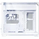 Lian Li O11 Vision-M White - Micro-ATX / Mini-ITX PC Case (w/ 140mm Fan)