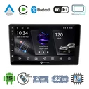 VenCore 3236-10005-0739B Οθόνη Multimedia Android 15 9" IPS PX5S Octa-Core 2GB/32GB με Πρόσοψη, CarPlay, Android Auto για Dacia Duster 2022-2026 – Μαύρη