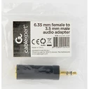 Αντάπτορας 6,35mm Cablexpert Female to 3,5mm Male Audio