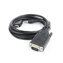 Καλώδιο HDMI Cablexpert to VGA and Single PORT 3M Black