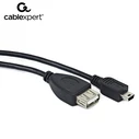 Αντάπτορας USB Cablexpert OTG AF to MINI-BM Cable 0,15m