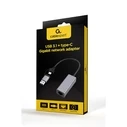 Αντάπτορας Δικτύου USB Cablexpert USB3.1+TYPEC GIGABIT SPACE Grey