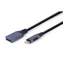 Αντάπτορας USB Cablexpert USB-C to OTG AF SPACE GREY