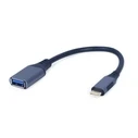 Αντάπτορας USB Cablexpert USB-C to OTG AF SPACE GREY