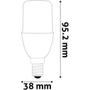 Λάμπα LED Avide Bright Stick Bulb T37 7W E14 Θερμό 3000K