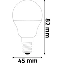 Λάμπα LED Avide Σφαιρική G45 2.9W E14 Λευκό 4000K Super Υψηλής Φωτεινότητας