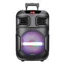 AKAI Party Speaker with Trolley ABTS-X5 Fusion 50W RMS Bluetooth 5.0 TWS USB TF AUX FM Wireless Microphone