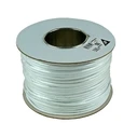 Καλώδιo Cablexpert ALARM 100M ROLL WHITE SHIELDED