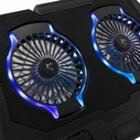 Laptop Cooler White Shark Gcp-10 2 Fans Rgb