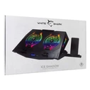 Laptop Cooler White Shark Gcp-10 2 Fans Rgb