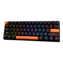 Gaming Πληκτρολόγιο Baracuda Bgk-03121 Dolphin Us Blue Switch Black