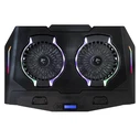 Laptop Cooler White Shark Gcp-10 2 Fans Rgb