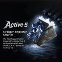 Blackview Active 5 4G 8.68" Tablet (6GB/128GB) Πορτοκαλί