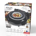 Φουρνάκι Για Πίτσα Adler 1200w Black