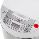 Βραστήρας Ρυζιού Adler 6-In-1 Multi-Cooker 3.25l 700w White/Silver 