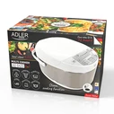 Βραστήρας Ρυζιού Adler 6-In-1 Multi-Cooker 3.25l 700w White/Silver 