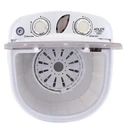 Mini Πλυντήριο Ρούχων Adler TRAVEL WASHER-EXTRACTOR White