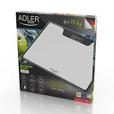 Ζυγαριά Μπάνιου Adler With LED Display WHITE