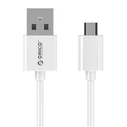 Orico USB 2.0 Cable USB-C male - USB-A Λευκό 0.5m ADC-05-V2-WH-BP