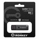 Kingston USB flash drive IronKey Locker Plus 50 G2 32 GB black