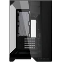 Lian Li O11 Vision-M Black - Micro-ATX / Mini-ITX PC Case (w/ 140mm Fan, 360mm AIO Support)