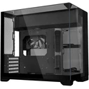 Lian Li O11 Vision-M Black - Micro-ATX / Mini-ITX PC Case (w/ 140mm Fan, 360mm AIO Support)