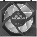 LIAN LI UNI FAN SL INF LCD FLEX Reverse - Black - Wireless 120mm 3PCS Without controller